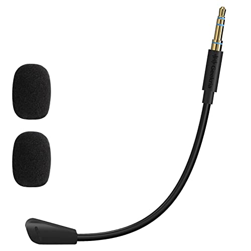 Geekria QuickFit Headset Galgenmikrofon Ersatz 3,5 mm abnehmbares Spielmikrofon kompatibel mit Turtle Beach Xbox One Stealth 400 420x 450 500p 520 Recon 50x 50p 50 60p Gaming Headset (0.5FT 17cm) von GEEKRIA