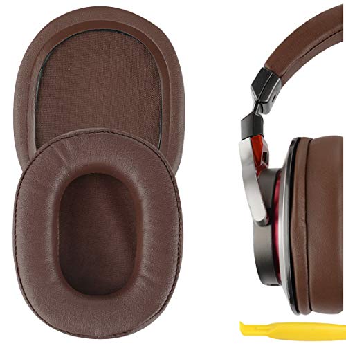 Geekria Earpad Replacement for ATH MSR7 MSR7NC MSR7BK MSR7GM M50 Headphones Replacement Ear Pad Ear Cushion Ear Cups Earpads Repair Parts (Brown) von GEEKRIA
