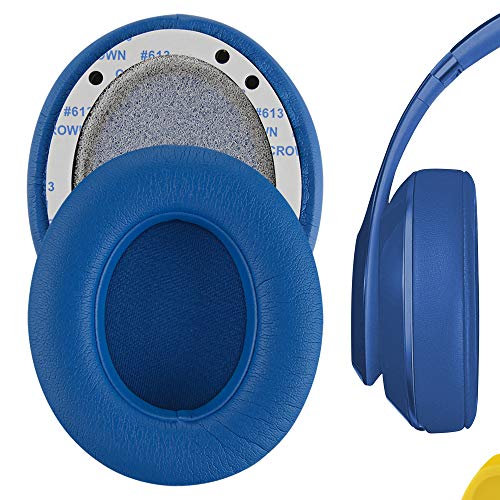 Geekria Earpad Replacement for Beats by Dr. DRE Studio 3.0, Studio2 (2nd Gen Bluetooth) Wireless Headphone Replacement Ear Pad/Ear Cushion/Ear Cups/Ear Cover (Blue) von GEEKRIA