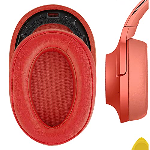 Geekria Earpad Replacement for Sony MDR 100ABN WH H900N Headphone Replacement Ear Pad Earpads Ear Cushion Ear Cover Earpads Repair Parts (Red) von GEEKRIA