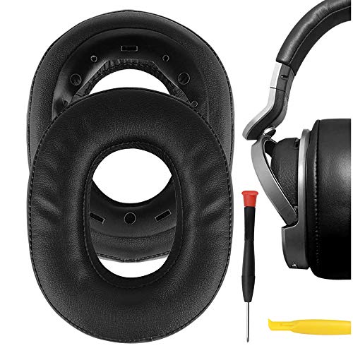 Geekria Earpad Replacement for Sony MDR-HW700, MDR-HW700DS Wireless Headphone Ear Pad/Ear Cushion/Ear Cups/Ear Cover/Earpads Repair Parts (Black) von GEEKRIA