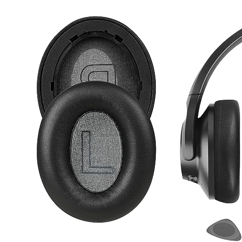 Geekria Elite Schaffell Ersatz-Ohrpolster für Soundcore von Anker Life Q20, Q20+, Q20i, Life 2 Kopfhörer (nicht passend für Life 2 Neo), Ohrpolster, Headset-Ohrpolster, Ohrmuscheln, Reparaturteile von GEEKRIA