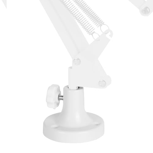 Geekria For Creators Mikrofon-Tisch-Flanschhalterungsadapter,Metall-Tischhalterungsklemme mit verstellbarer Schnittstelle,kompatibel mit Rode PSA1+,TONOR T20 InnoGear Mikrofonarm (Weiß) von GEEKRIA