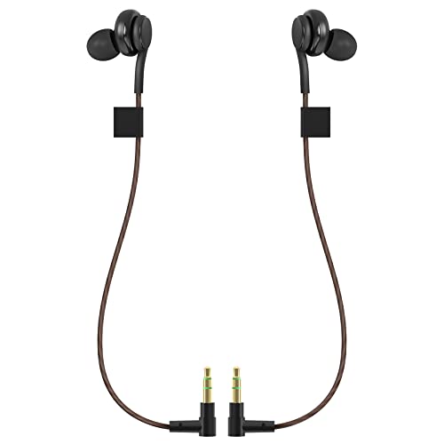Geekria In-Headset, kompatibel mit Meta Quest Pro VR-Kopfhörern, passend für Quest Virtual Reality Gaming-Headset, maßgeschneidertes Kabel-Spielzubehör (schwarz) von GEEKRIA