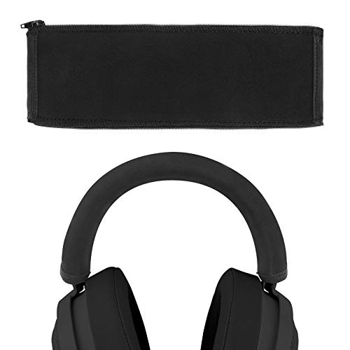 Geekria Kopfband-Abdeckung, kompatibel mit Razer Kraken Pro V2, 7.1 V2, 7.1 Kopfhörer/Kopfbandschutz/Kopfband-Abdeckung, Reparaturteil, einfache Selbstmontage (schwarz) von GEEKRIA