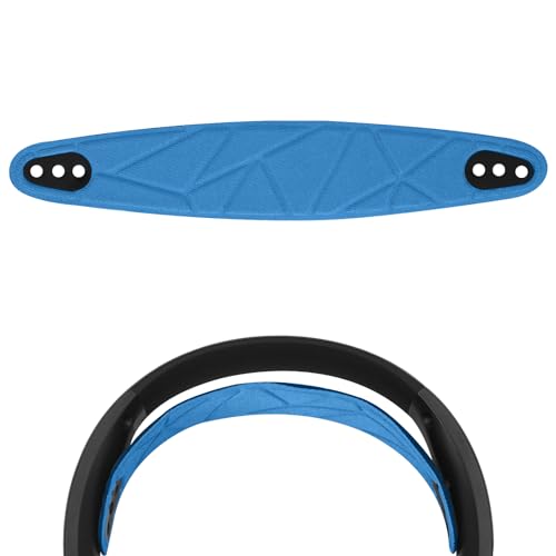 Geekria Kopfbandpolster aus flexiblem Stoff, kompatibel mit SteelSeries Arctis Nova Pro, Arctis Nova 7, Arctis Nova 4, Arctis Nova 3, Arctis Nova 1 Kopfhörer-Ersatzband, Headset-Kopfpolster (blau) von GEEKRIA