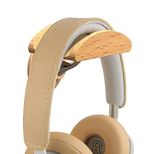 Geekria Kopfhörer-Ständer aus Holz für Over-Ear-Kopfhörer, Ohrhaken-Wandhalterung, Headsets Aufhänger kompatibel mit Sony WH-1000XM4, WH-1000XM3, Bose QC45, QC35 Kopfhörer von GEEKRIA