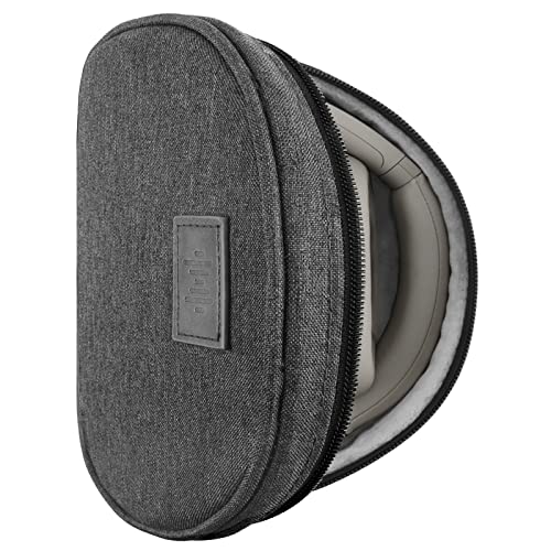 Geekria Kopfhörer-Tasche, kompatibel mit Sony WH-1000XM4, WH-1000XM3, WH-H910N R, WH-H800, Ersatz-Schutz-Reise-Tragetasche mit Kabelaufbewahrung (grau) von GEEKRIA