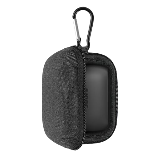 Geekria Kopfhörer Tasche für Jabra Elite 75t Earbuds, Elite 65t Alexa, Tragbare Reisetasche, Soft case, Portable Cover Travel Bag (Schwarz) von GEEKRIA