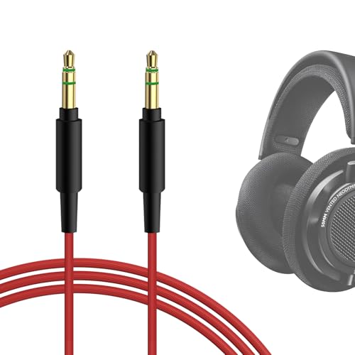 GEEKRIA QuickFit Audio Kabel Kompatibel mit Jabra REVO, Move Style Edition, Elite 85h, Philips Fidelio L3, A4216, H6506, SHP9500, SHP6000 Kopfhörer, 3.5mm AUX Ersatz-Stereokabel für Kopfhörer (1.2m) GEEKRIA QuickFit Audio Kabel Kompatibel mit Jabra REVO, Move Style Edition, Elite 85h, Philips Fidelio L3, A4216, H6506, SHP9500, SHP6000 Kopfhörer, 3.5mm AUX Ersatz-Stereokabel für Kopfhörer (1.2m) von GEEKRIA