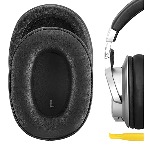 Geekria QuickFit Ersatz-Ohrpolster für Audio-Technica ATH-SR9 ATH-DSR9BT ATH-DSR7BT Kopfhörer, Ohrpolster, Headset-Ohrpolster, Ohrmuscheln, Reparaturteile (schwarz) von GEEKRIA