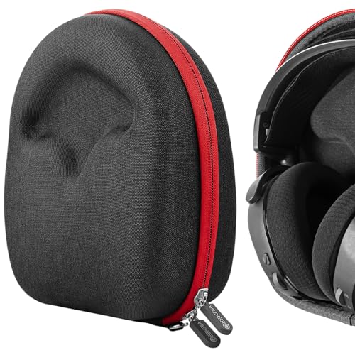 Geekria Shield Kopfhörer-Hülle für SteelSeries Arctis 3, 7, 7X, 9, 9X, Arctis Nova PRO 3, 7, 7X, 7P, Ersatz-Hartschalen-Reisetasche, Dunkelgrau von GEEKRIA