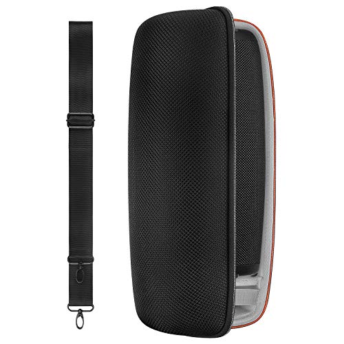 Geekria Shield Lautsprecherhülle, kompatibel mit JBL Xtreme 3, Ersatz-Hartschale, tragbare Lautsprecher, schützende Tragetasche (schwarz) von GEEKRIA