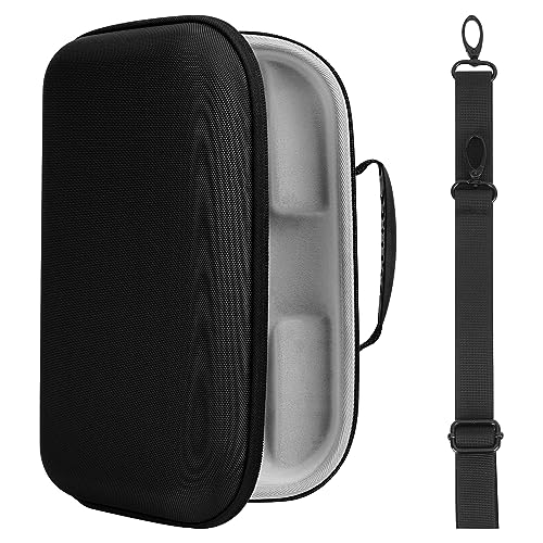 GEEKRIA Shield Lautsprecherhülle, kompatibel mit Soundcore Motion X600, Ersatz-Hartschale, tragbare Lautsprecher, schützende Tragetasche (schwarz) von GEEKRIA