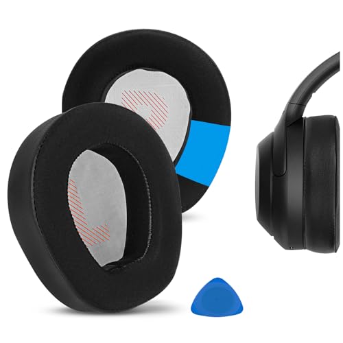 Geekria Sport Cooling-Gel-Ersatz-Ohrpolster für JBL Quantum ONE kabellose Kopfhörer, Ohrpolster, Headset-Ohrpolster, Ohrmuschel-Abdeckung, Reparaturteile (schwarz) von GEEKRIA