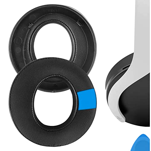 Geekria Sport Ersatz-Ohrpolster mit Kühlgel für Sony PlayStation 5 PULSE 3D kabellose Kopfhörer, Ohrpolster, Ohrmuscheln Reparaturteile (Schwarz) von GEEKRIA