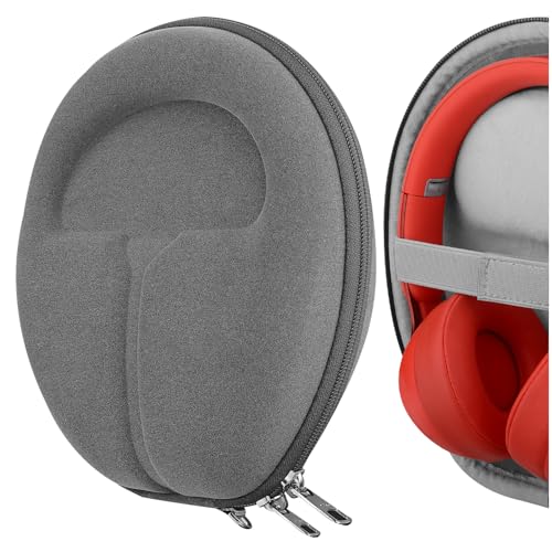 Geekria Tasche Kopfhörer für Beats EP, MIXR, Momentum, Mid-Sized Headsets, Schutztasche für Headset Case, Hard Tragetasche von GEEKRIA