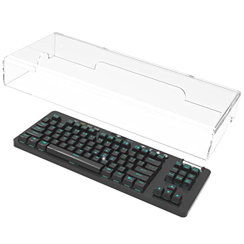 Geekria Tenkeyless TKL Tastatur-Staubschutz, klare Acryl-Tastaturabdeckung für 80% kompakte 87-Tasten-mechanische Gaming-Tastatur, kompatibel mit Logitech G PRO TKL/G PRO X TKL, G915 TKL von GEEKRIA