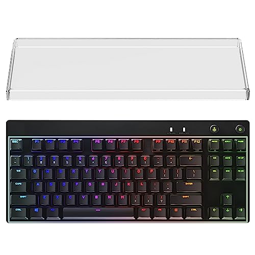 Geekria Tenkeyless TKL Tastatur-Staubschutz, klare Acryl-Tastenfelder Abdeckung für 80% kompakte 87-Tasten-Computer, mechanische Gaming-Tastatur,kabellose tragbare, kompatibel mit Logitech G PRO, G413 von GEEKRIA