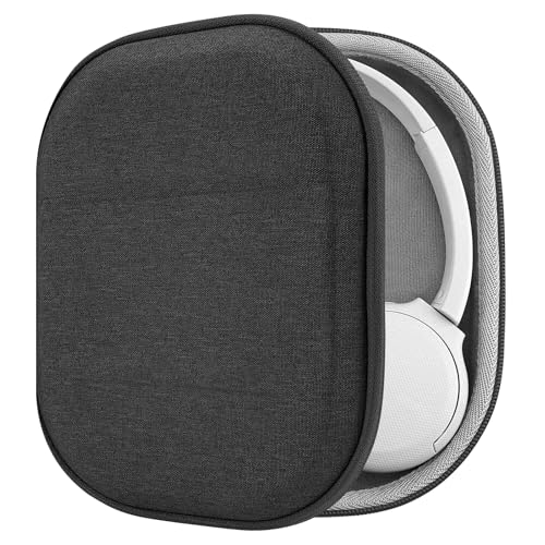 Geekria UltraShell Headphone Case for Sony WH-CH510, WH-CH500, WH-XB900N, WH-1000XM3, 1000XM2, MDR-1000X Headphones, Replacement Protective Hard Shell Travel Carrying Bag with Room for Parts (Dark) von GEEKRIA