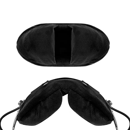 Geekria Velours Stirnband Pad Kompatibel mit David Clark H10-13.4, H10-13S, Kopfhörer Ersatzband, Headset Kopfkissen Cover Reparaturteil (Schwarz) von GEEKRIA