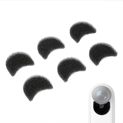 Geekria for Creators Mikrofon-Windschutz, kompatibel mit Insta360 GO3, 3S Action-Kamera, Premium-Windgeräuschunterdrückung, Mikrofon-Windschutzscheiben-Schaumstoff, 6 Stück Geekria for Creators Mikrofon-Windschutz, kompatibel mit Insta360 GO3, 3S Action-Kamera, Premium-Windgeräuschunterdrückung, Mikrofon-Windschutzscheiben-Schaumstoff, 6 Stück von GEEKRIA