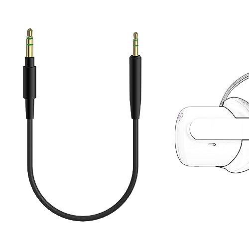 Kabelloses Umwandlungsset für Bose SoundTrue/SoundTrue II Around-ear, QuietComfort QC25 Kopfhörer/Bluetooth-Adapter-Kabel/Bluetooth-Empfänger Anschlusskabel (schwarz) von GEEKRIA