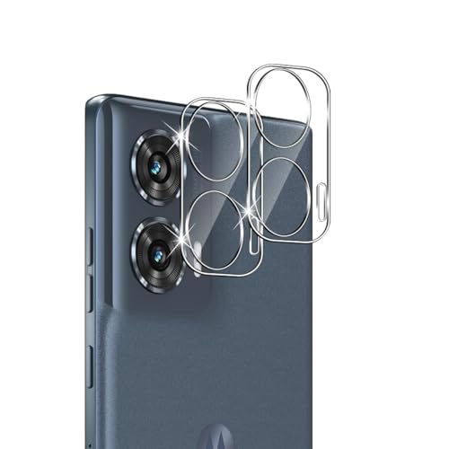 GEEMEE 2 Stück für Motorola Moto Edge 50 Fusion Kameraschutz für Panzerglas, 9H Härte HD-Klare Anti- Kratzer Kamera Displayschutzfolie Blasenfrei Folie Gehärtetes Glas von GEEMEE