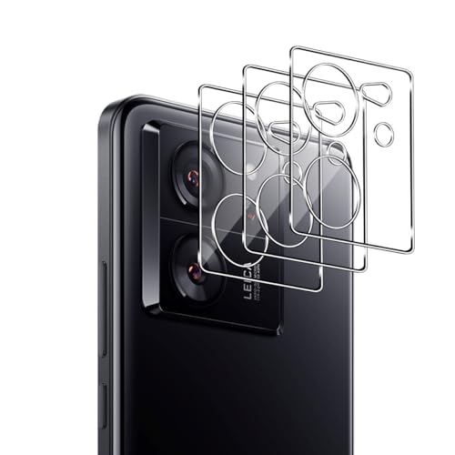 GEEMEE 3-Stück für Xiaomi Mi 13T/Xiaomi 13T Pro Kamera für Panzerglas Schutzfolie, 9H Härte HD-Klare Anti- Kratzer Kamera Displayschutzfolie, 2.5D Blasenfrei Folie Gehärtetes Glas Kameraschutz. GEEMEE 3-Stück für Xiaomi Mi 13T/Xiaomi 13T Pro Kamera für Panzerglas Schutzfolie, 9H Härte HD-Klare Anti- Kratzer Kamera Displayschutzfolie, 2.5D Blasenfrei Folie Gehärtetes Glas Kameraschutz. von GEEMEE