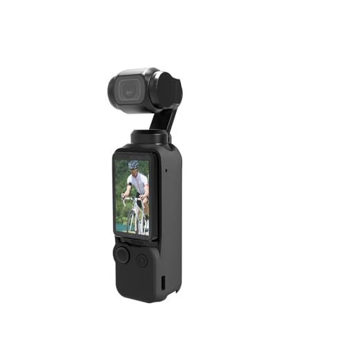 GEEMEE Hülle für DJI Osmo Pocket 3, Slim Weiche Silikon-SchutzhüLle Tasche, Schutz vor Kratzer, Staub und Scratch-Stoßfest Halbe Packung Case Handyhülle von GEEMEE