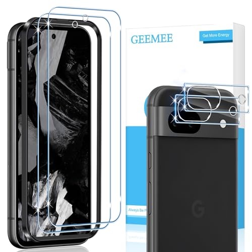 GEEMEE für Google Pixel 8A für Panzerglas,?2 Stück +2 Stück? Schutzfolie + Kamera schutzfolie,9H Filmhärte Gehärtetem Schutzglas Hohe Empfindlichkeit Displayschutzfolie GEEMEE für Google Pixel 8A für Panzerglas,?2 Stück +2 Stück? Schutzfolie + Kamera schutzfolie,9H Filmhärte Gehärtetem Schutzglas Hohe Empfindlichkeit Displayschutzfolie von GEEMEE