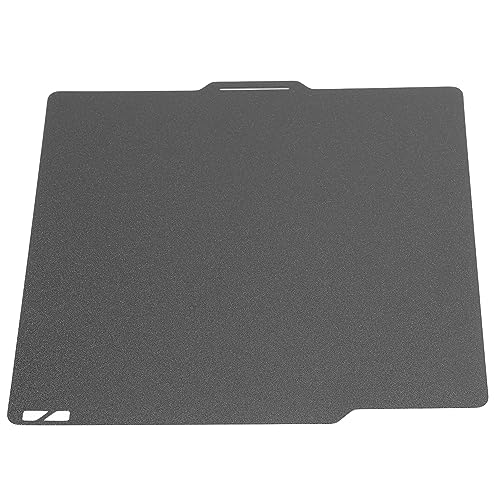 Dual -Side -strukturierte PEI -Plattenblatt, 257 X 257 Mm PEI Federstahlplatte Flexible Federstahl -Stahlbauplatte Kompatibel mit P1P für 3D -Drucker von GEERYZHE