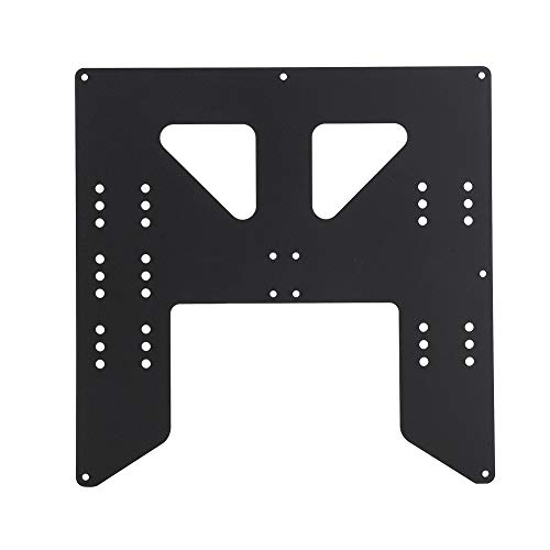 Flexibler Stahlbau 3D -Druckerzubehör 3D -Teile Heizungsbett Heißbett -Stützplatte Z Achse Heißbett -Stützplatte + Schiebereglerkit Kompatibel mit Prusa I3/Anet A8 A6 von GEERYZHE