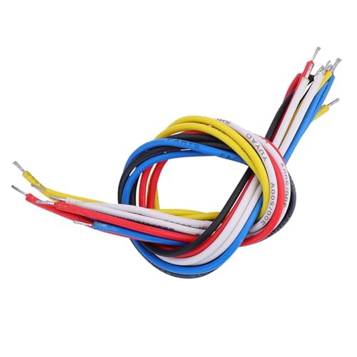 GEERYZHE Gitarrenkabel, 10pcs Inner Circuit Gitarrenverstärker Gitarrenzubehör, die Draht für E -Gitarrenbass -Zubehör Verbinden (19 cm) von GEERYZHE
