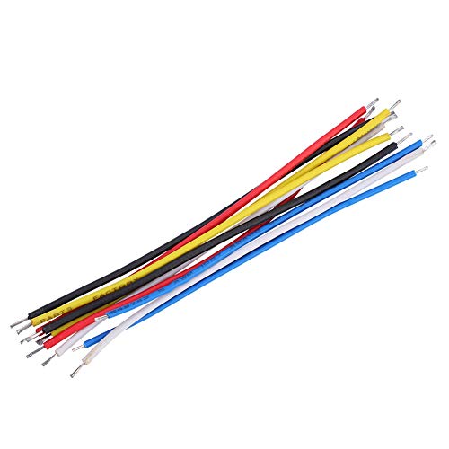 GEERYZHE Gitarrenkabel, 10pcs Inner Circuit Gitarrenverstärker Gitarrenzubehör, die Draht für E -Gitarrenbass -Zubehör Verbinden (9cm) von GEERYZHE