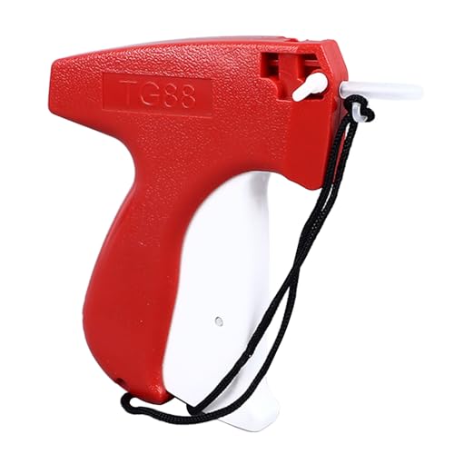 Kleidung Tagging -Waffe, Preisschildanbindungsanzug Einfacher Betriebsaufwand Aufbewahrung PVC -Tag Anhang Set Tagging Waffe für Kleidungsmarke Kennzeichen mit 1000 Barbs 5 Nadeln für von GEERYZHE