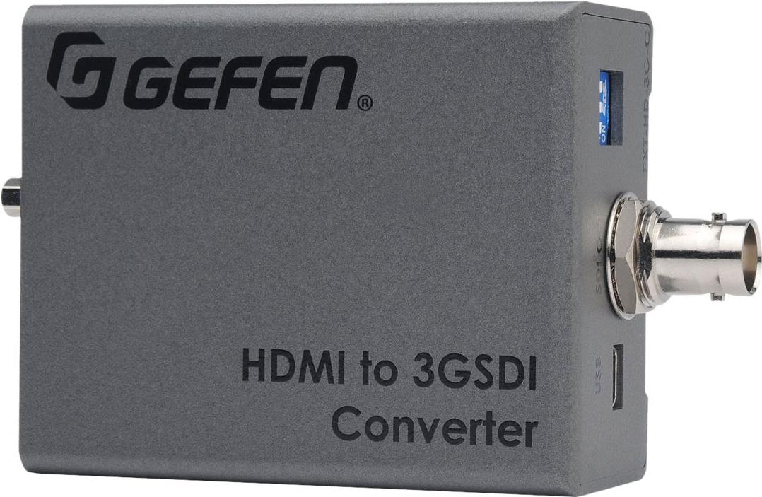 Gefen HDMI to 3GSDI Converter - Videokonverter - HDMI - 3G-SDI - Grau - Sonderposten Gefen HDMI to 3GSDI Converter - Videokonverter - HDMI - 3G-SDI - Grau - Sonderposten von GEFEN