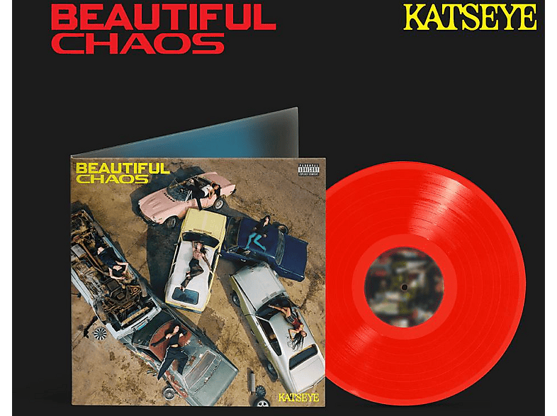 KATSEYE - BEAUTIFUL CHAOS (Exklusiv Pomegranate LP) (LP (analog)) von GEFFEN