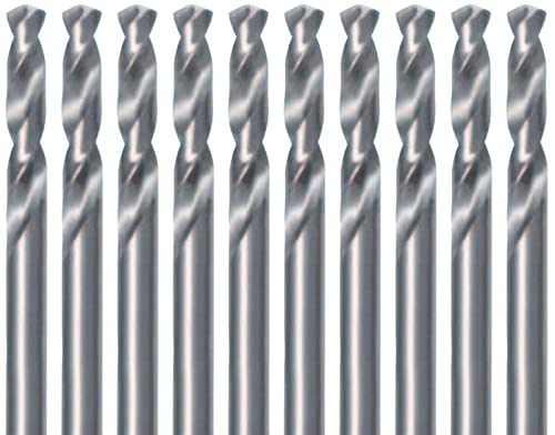 10 x Stück Spiralbohrer Metallbohrer Kurzbohrer DIN1897 HSS-G Blechbohrer Stahlbohrer Ø 3 bis 8 mm (4,2 mm) von GEFRABO