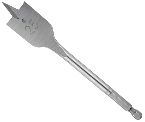 Flachfräsbohrer aus HSS Holzbohrer Flachfräser Bohrer, große Auswahl an Holzflachbohrer mit QuickBit Schaft (40 mm) von GEFRABO