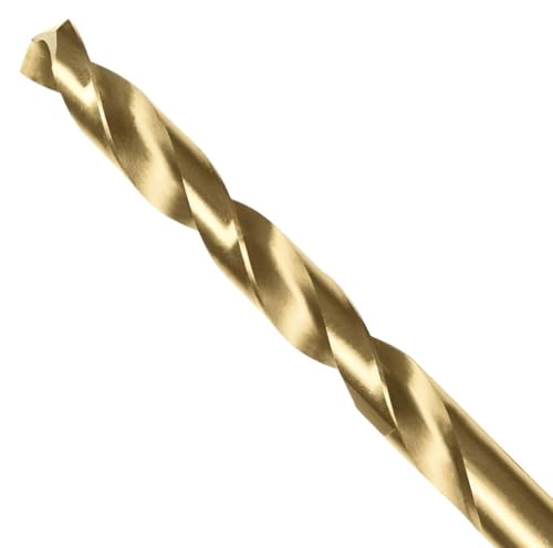 HSS-TIN Beschichteter Ø 1-13 mm Bohrer Spiralbohrer DIN338 Metallbohrer Stahlbohrer Eisenbohrer TIN Bohrer (7,0 x 69 x 109 - d2=7 mm) von GEFRABO