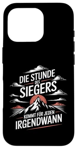 Die Stunde des Siegers kommt für Jeden irgendwann Hülle für iPhone 16 Pro Die Stunde des Siegers kommt für Jeden irgendwann Hülle für iPhone 16 Pro von GEHASST VERDAMMT VERGÖTTERT