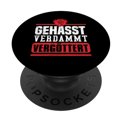 Gehasst, Verdammt, Vergöttert PopSockets Klebender PopGrip Gehasst, Verdammt, Vergöttert PopSockets Klebender PopGrip von GEHASST VERDAMMT VERGÖTTERT