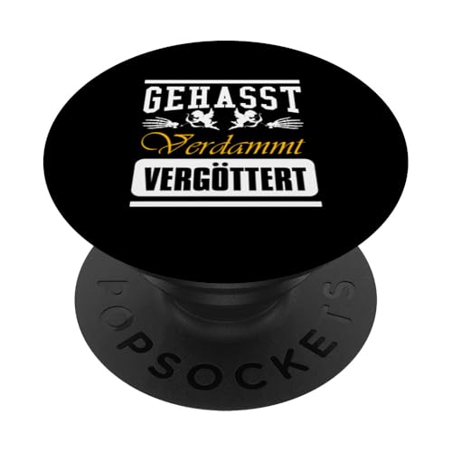 Gehasst, verdammt, vergöttert PopSockets Klebender PopGrip Gehasst, verdammt, vergöttert PopSockets Klebender PopGrip von GEHASST VERDAMMT VERGÖTTERT
