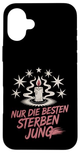 Nur die Besten sterben jung Hülle für iPhone 16 Plus Nur die Besten sterben jung Hülle für iPhone 16 Plus von GEHASST VERDAMMT VERGÖTTERT