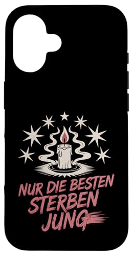 Nur die Besten sterben jung Hülle für iPhone 16 Nur die Besten sterben jung Hülle für iPhone 16 von GEHASST VERDAMMT VERGÖTTERT