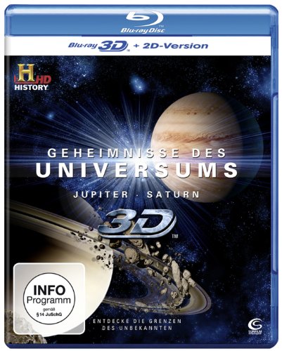 Geheimnisse des Universums - Jupiter/Saturn [3D Blu-ray] von GEHEIMNISSE DES UNIVERSUMS