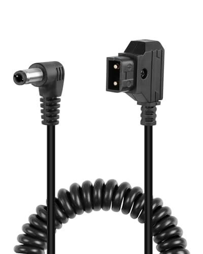 GELRHONR D-Tap zu Dc Kabel,15V Monitorv Halterung Stromkabel,5,5x2,5mm Dc Stecker Coiled Cable, für Video Kamera, DSLR-Monitor, DV Connector, V Lock Akku Mounth GELRHONR D-Tap zu Dc Kabel,15V Monitorv Halterung Stromkabel,5,5x2,5mm Dc Stecker Coiled Cable, für Video Kamera, DSLR-Monitor, DV Connector, V Lock Akku Mounth von GELRHONR