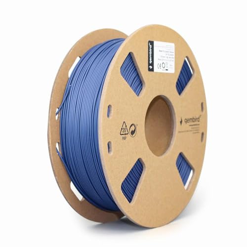GEMBIRD3 Filament, Matte PLA, Navy Blue, 1,75 mm, 1 kg Marke GEMBIRD3 Filament, Matte PLA, Navy Blue, 1,75 mm, 1 kg Marke von GEMBIRD3
