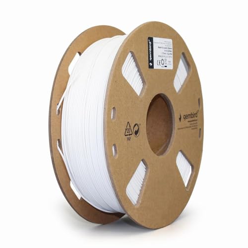 GEMBIRD3 Filament, matt PLA, weiß, 1,75 mm, 1 kg Marke GEMBIRD3 Filament, matt PLA, weiß, 1,75 mm, 1 kg Marke von GEMBIRD3